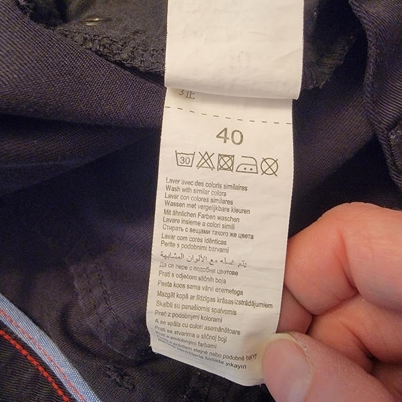 Jules Fitted  Black Jeans Size 8 - Picture 5 of 6